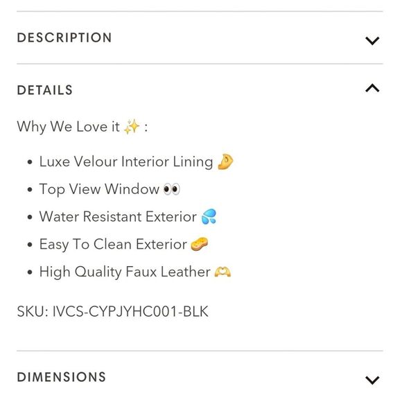 Impressions Cyprus Essentials 2-PC Case Set- Black - Picture 8 of 12